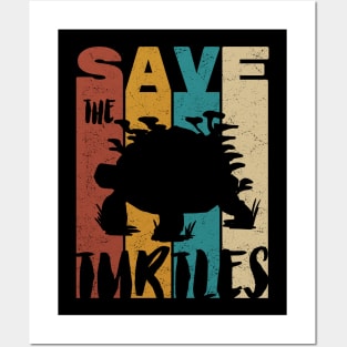 Save Turtles Posters and Art